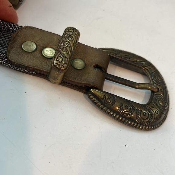 34” US Meco Paris Metal Mesh Buckle Belt main image 7